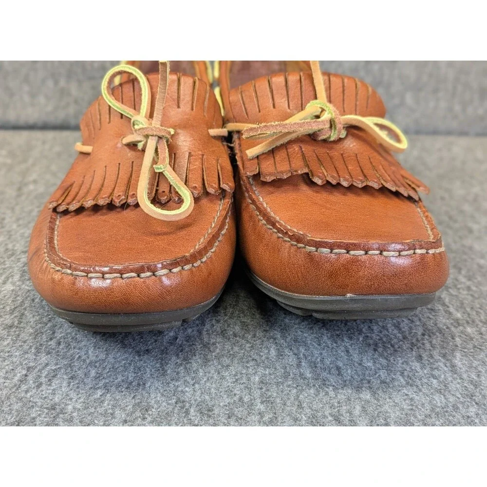 Sperry Mens Loafers WAVE Brown KILTIE DRIVING MOCS Size 9M